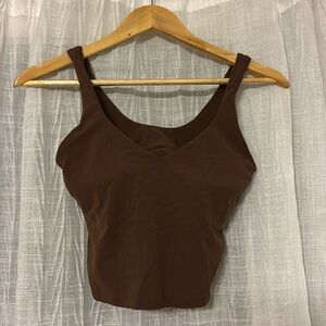 Lululemon Align Tank top Size 6 brown